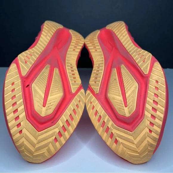 Asics Novablast 5 Flash Red/Edo Purple Mens size 9.5 - Picture 10 of 11